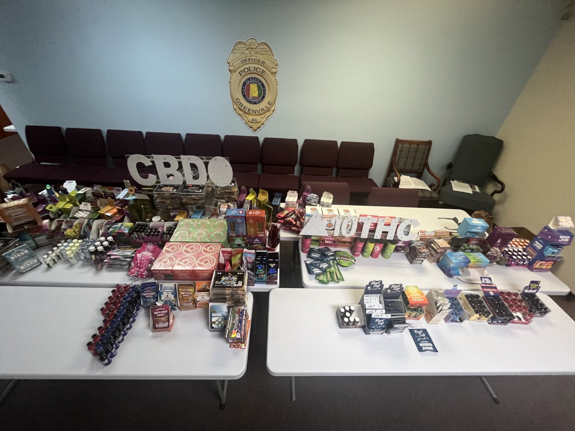 Multiple Greenville stores accused of selling illegal drugs, police say