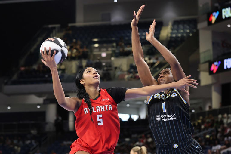 Angel Reese makes WNBA history against her former team