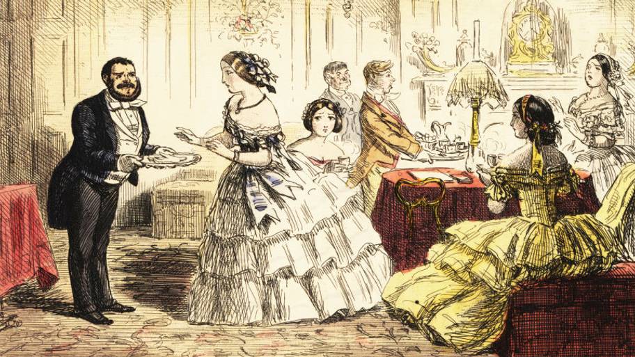 Why do butlers wear white gloves?