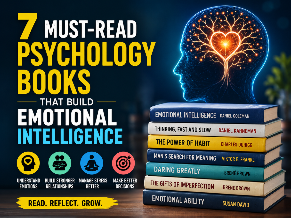 7 must-read psychology books that improve emotional intelligence | Best ...