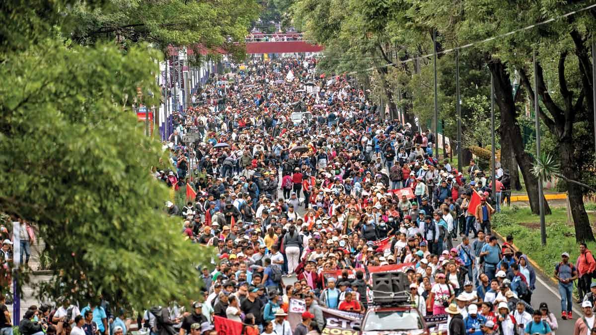 CNTE afirma que llegará a la final hasta abrogar la Ley del ISSSTE