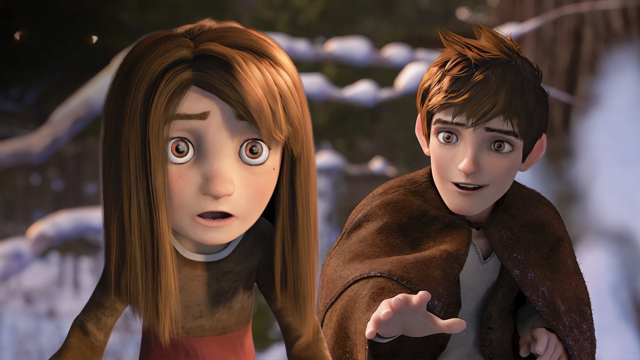 Jamie finally sees Jack Frost for the first time | Rise of the Guardians