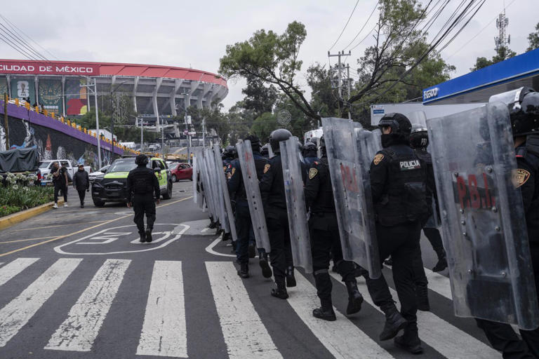Emotional, creative protests rise up in Mexico City ahead of historic ...