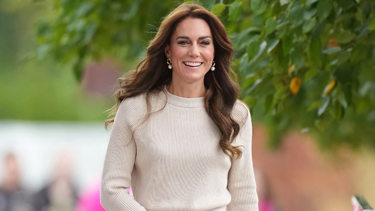 Kate Middleton visits Nottingham Trent University in 2023. By: James Whatling/MEGA
