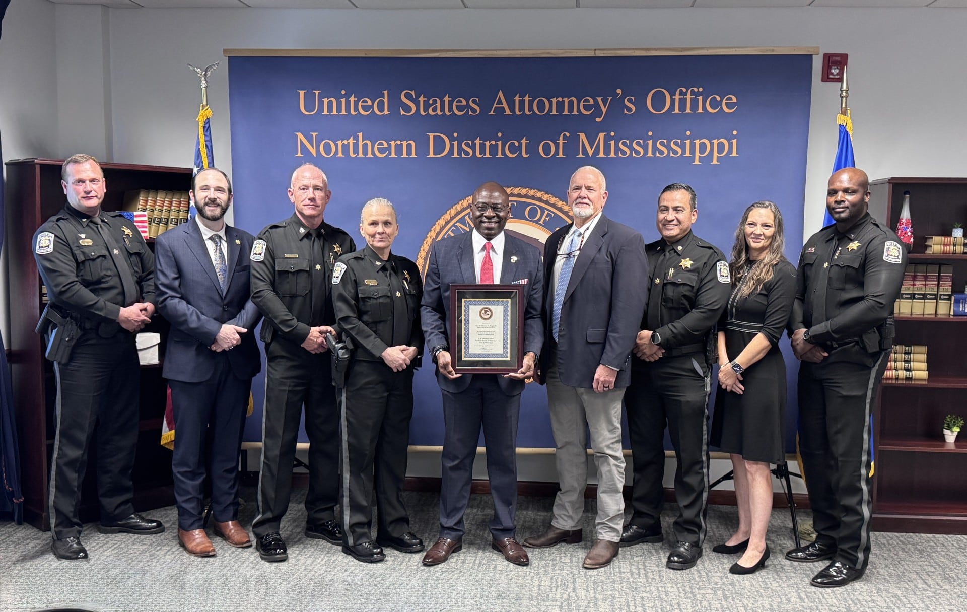 DeSoto County sheriff receives Hometown Hero award from Department of ...