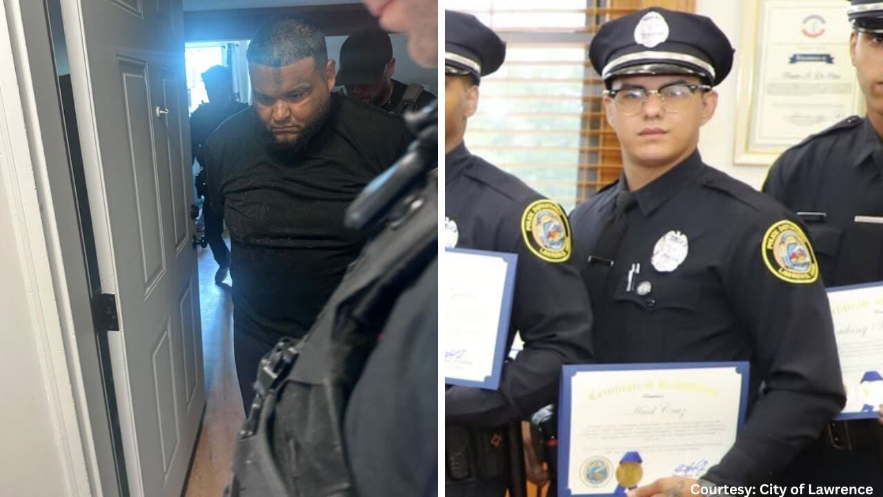 Lawrence officer dragged two blocks during traffic stop identified ...
