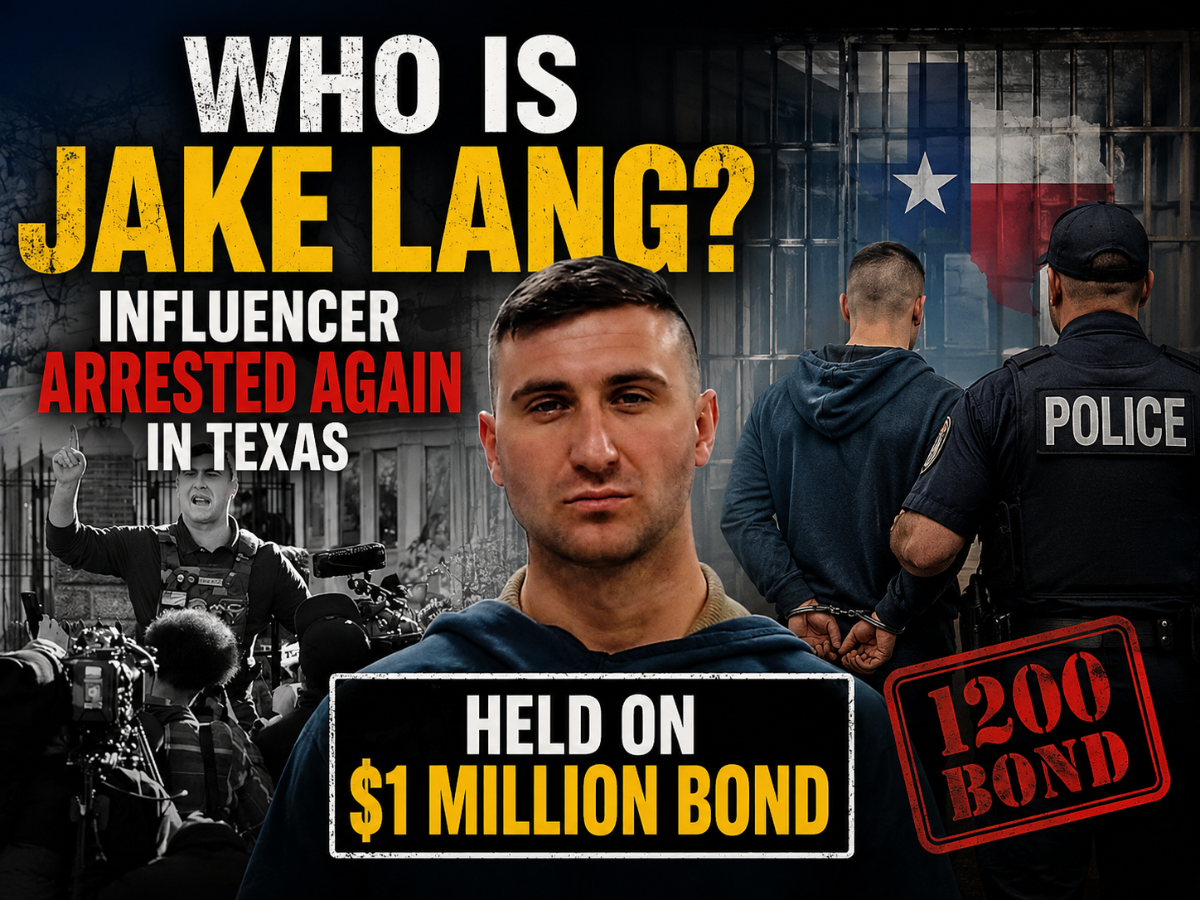 Who is Jake Lang? Everything you need to know about the YouTuber held ...