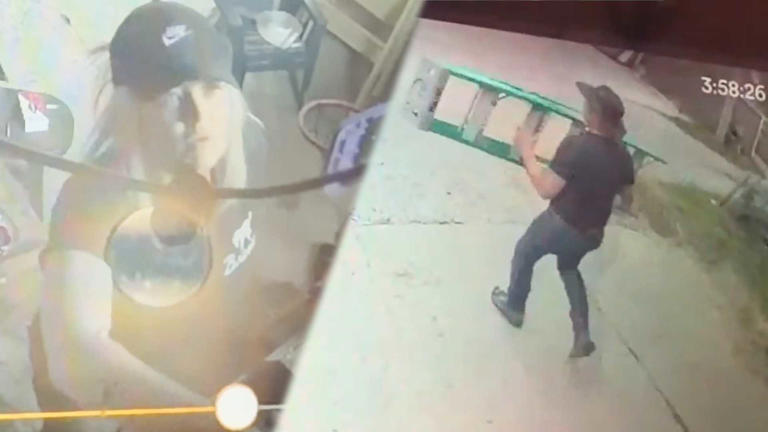 'Partner in crime': Burglars caught on camera stealing from Omaha garage