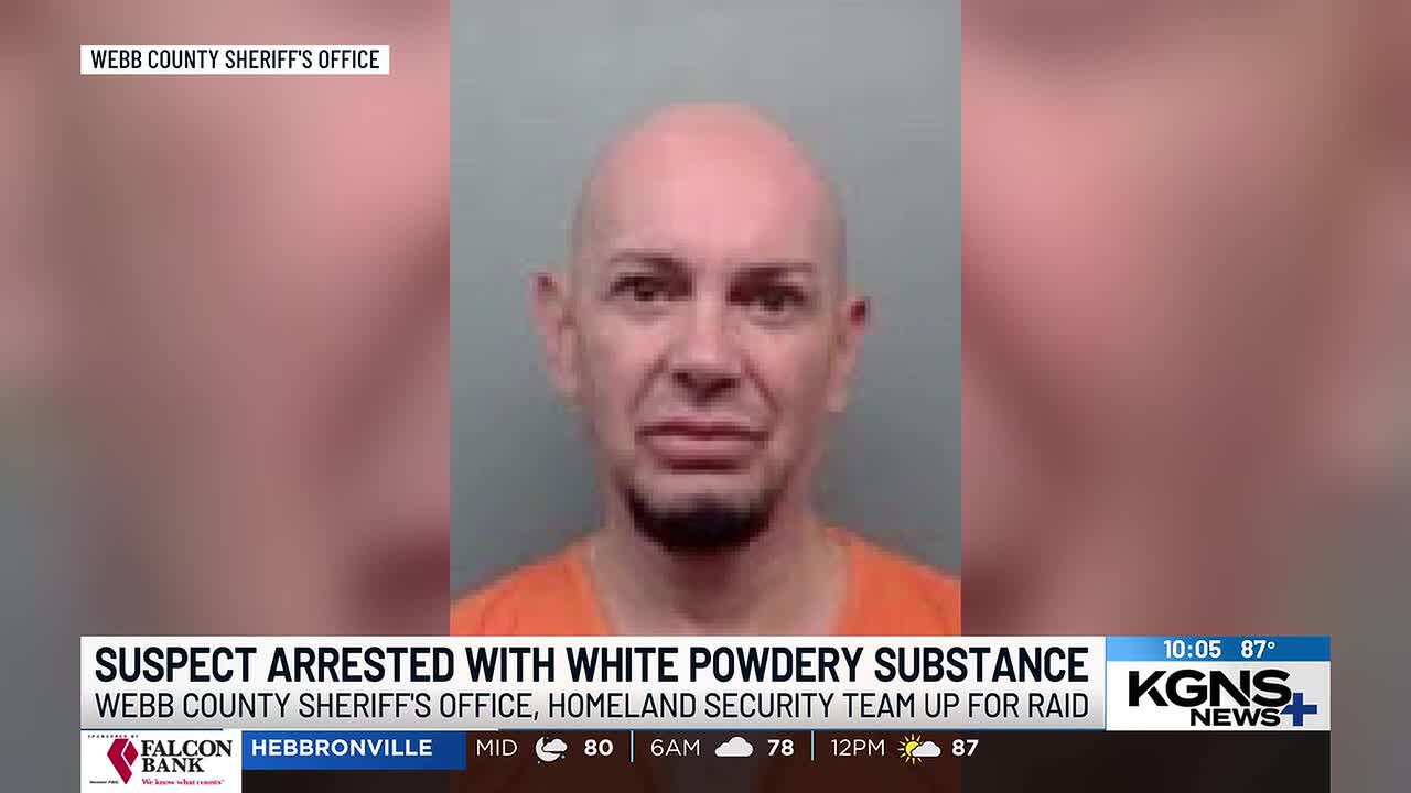 Man faces drug charges after Webb County raid