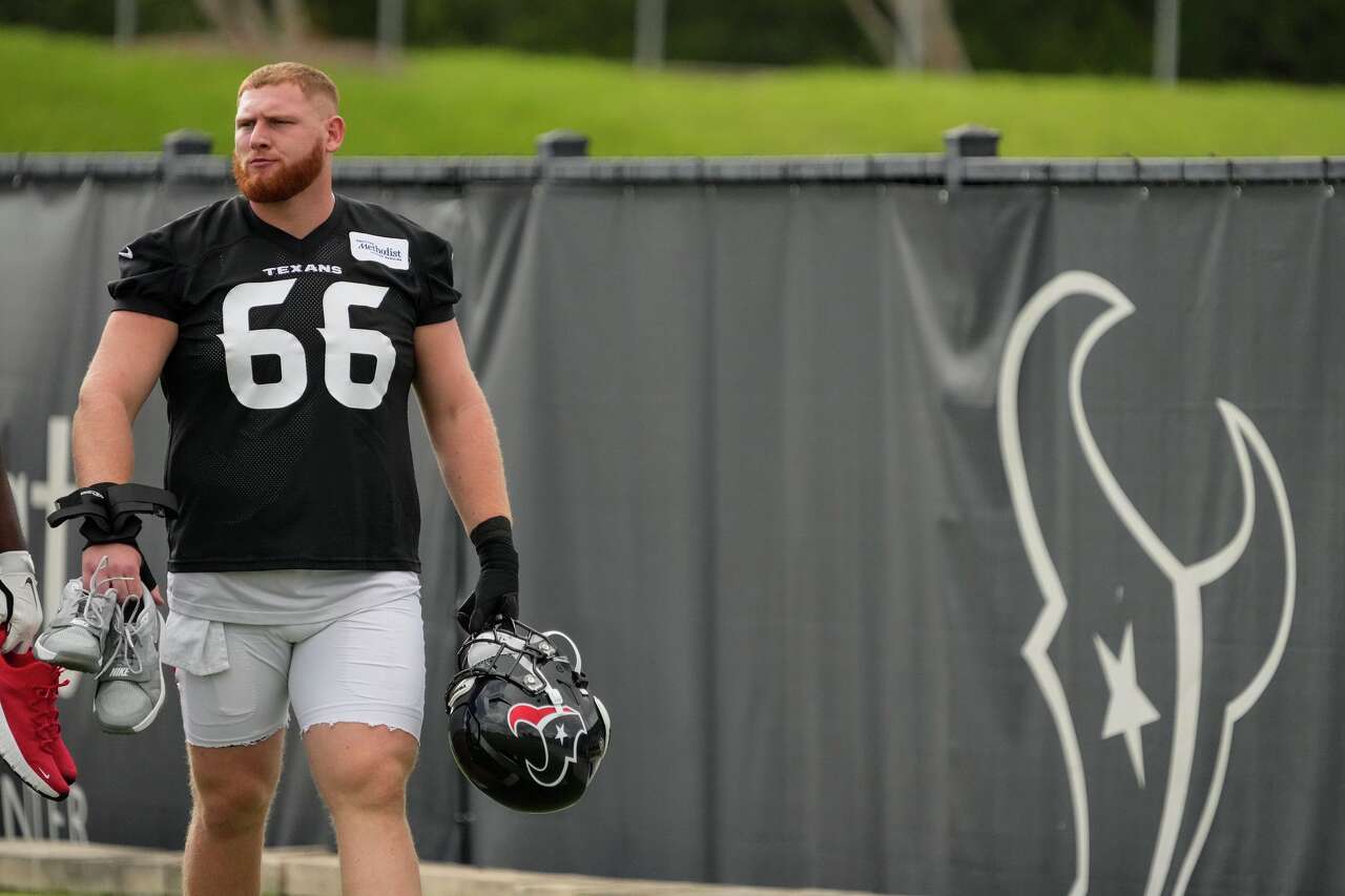 Houston Texans shuffle offensive line again as rookie Keylan Rutledge ...