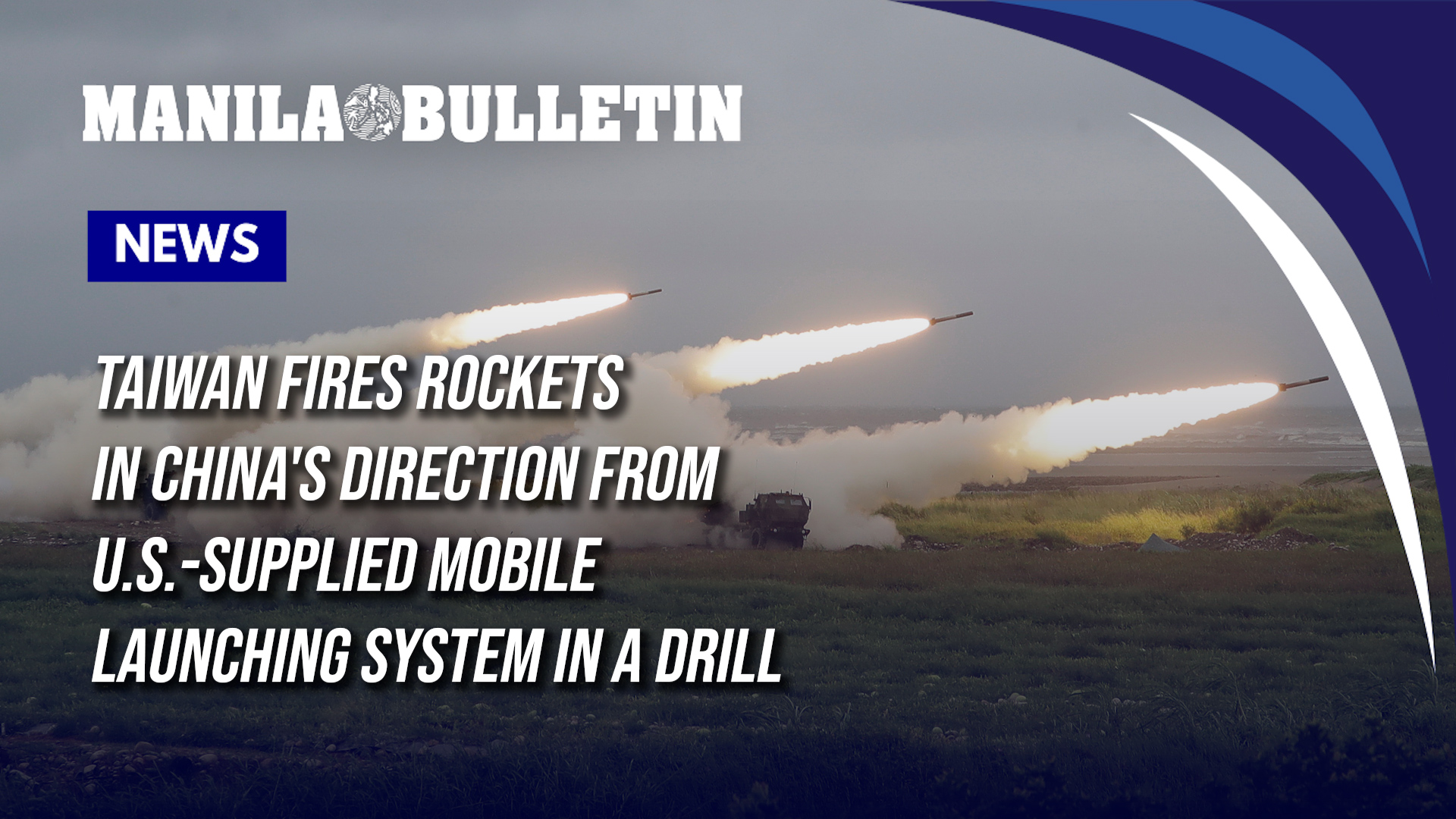 Taiwan fires rockets in China's direction from US-supplied mobile ...
