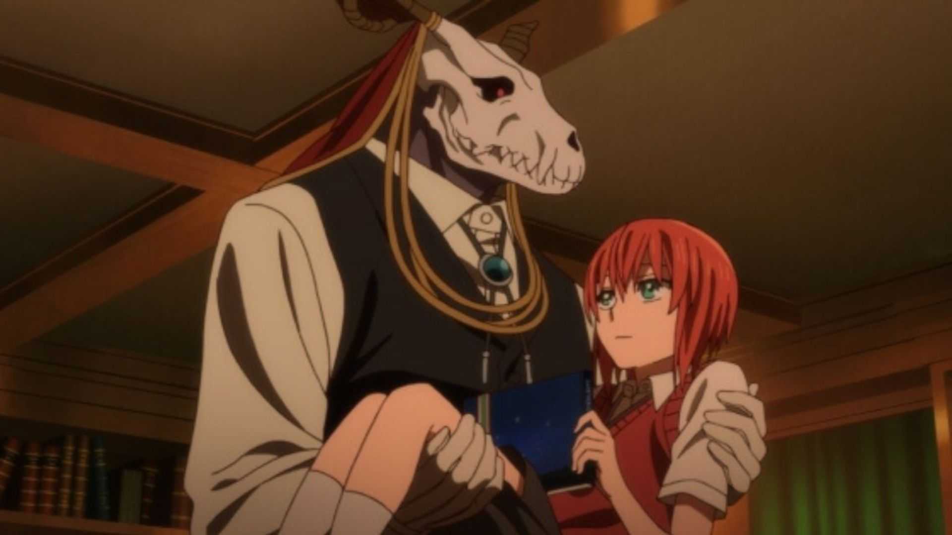 Elias Carrying Chise in The Ancient Magus' Bride.