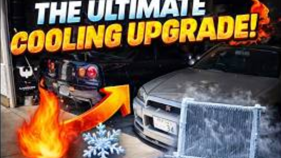 R34 GTR cooling upgrade performance tested