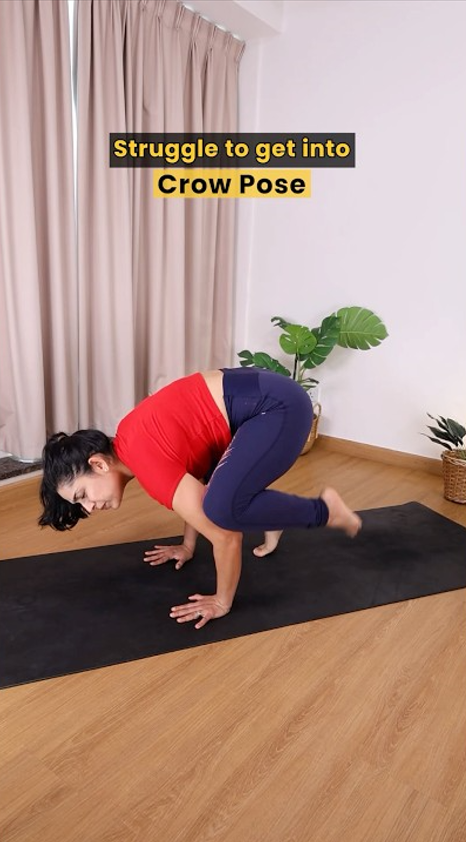 Three drills to help you enter crow pose with ease