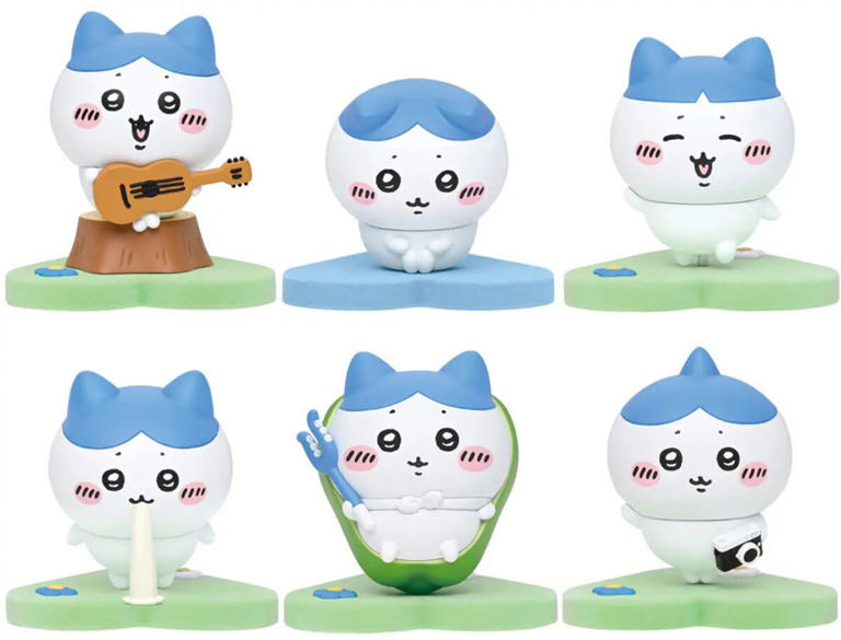 ハチワレ推し集合】ぜ～んぶハチワレのフィギュア登場!-「ハチワレ