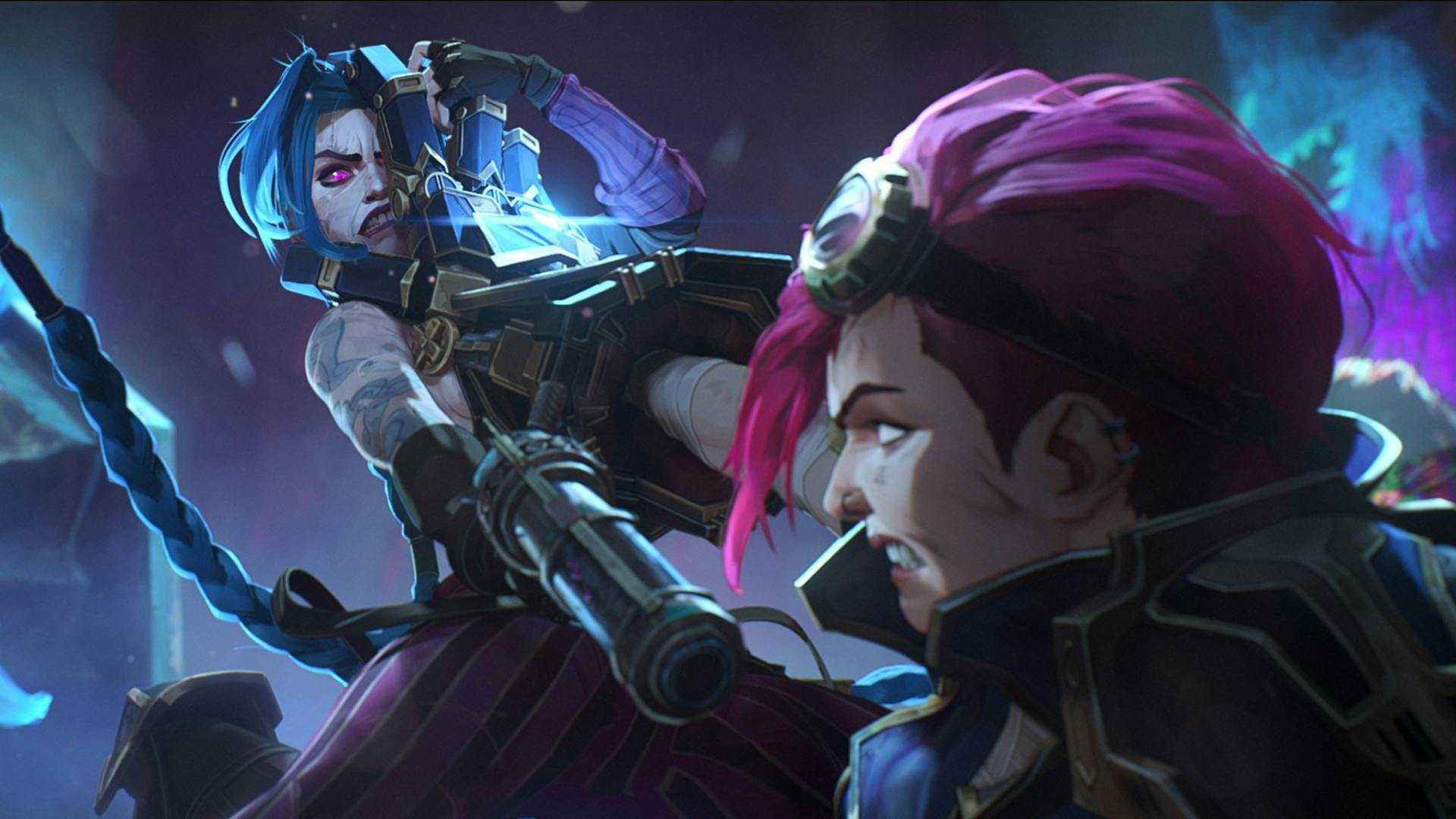 A fight scene in Arcane