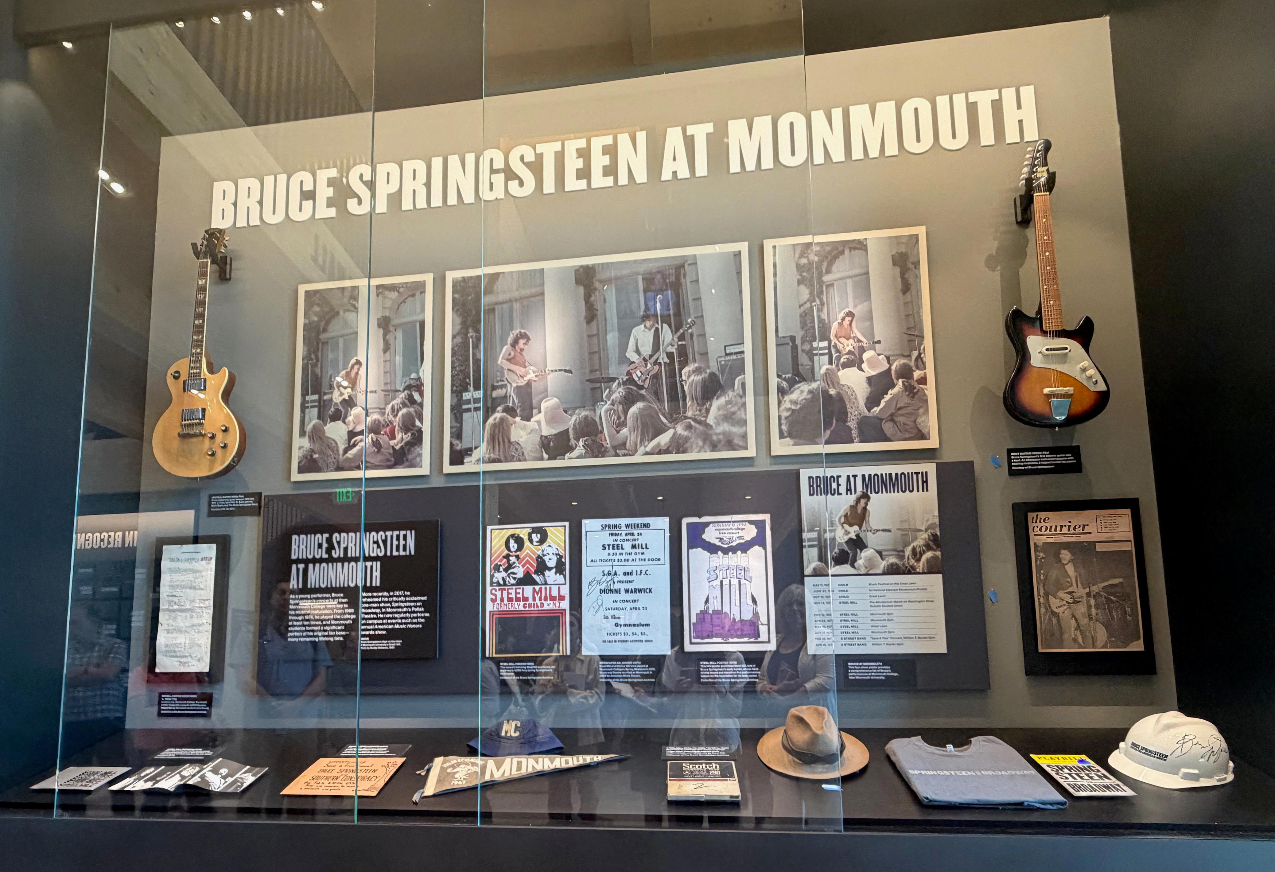 These NJ artifacts at Springsteen Center show his Garden State roots
