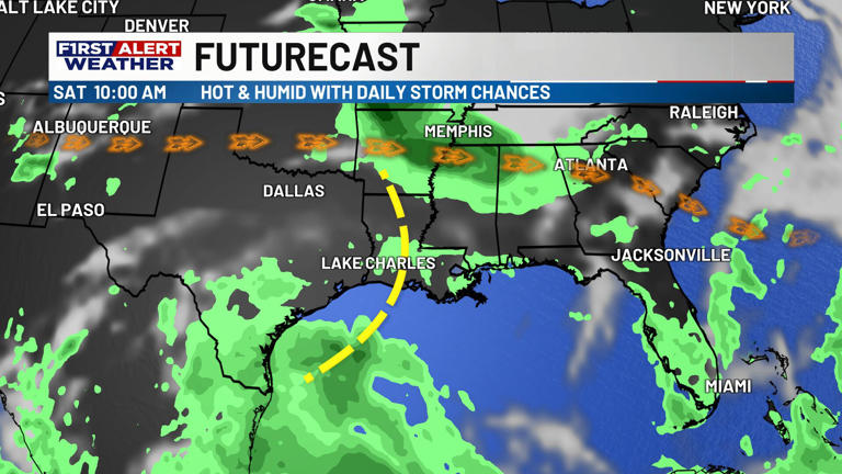 First alert forecast: Limited rain chances with plenty of heat for now ...