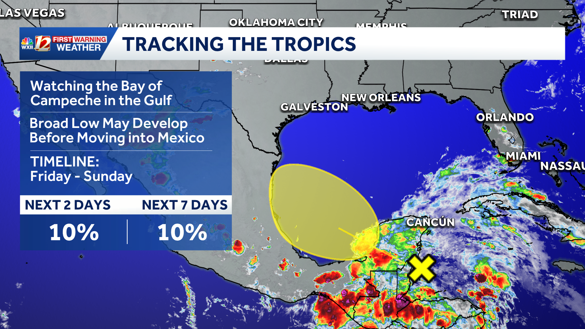 National Hurricane Center identifies first Atlantic area of tropical ...