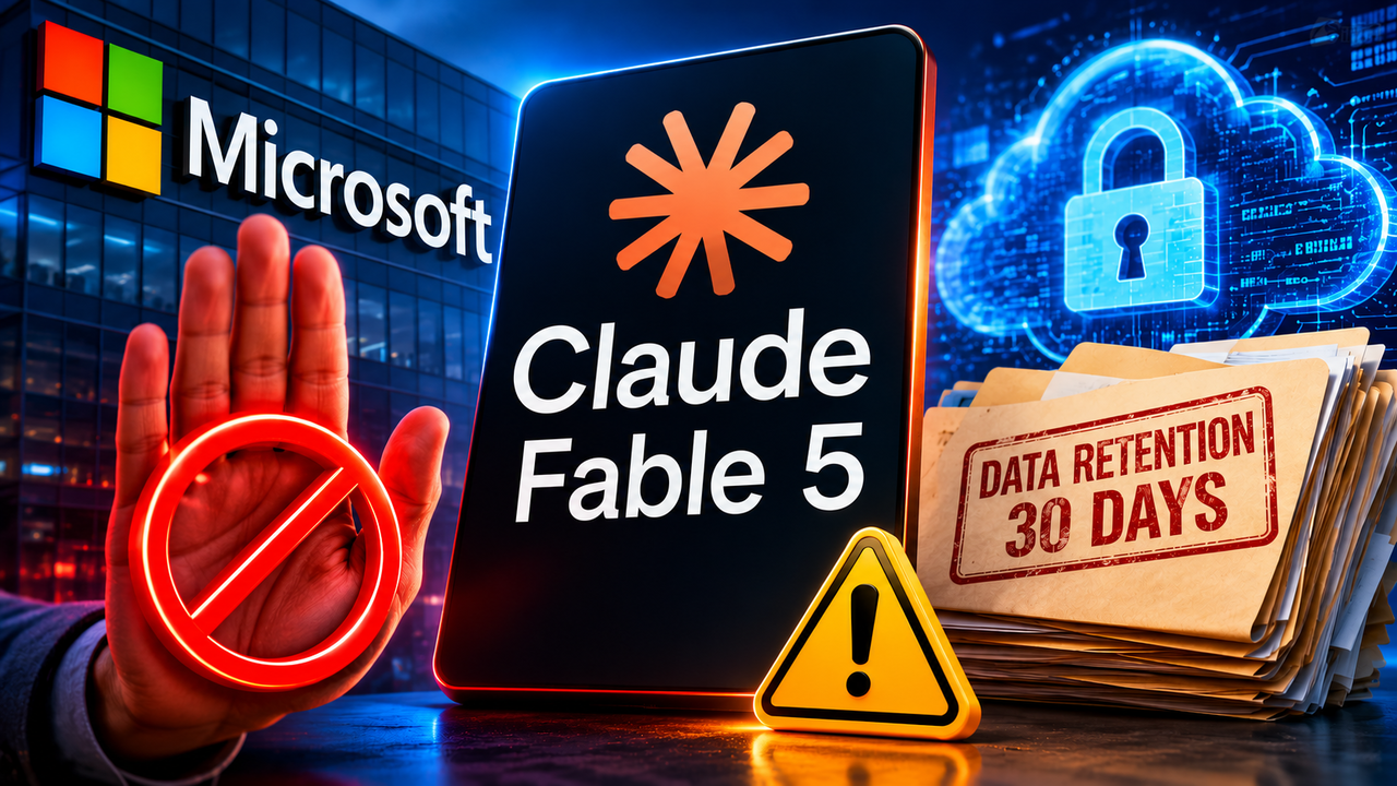 Why Microsoft is keeping Anthropic's Claude Fable 5 AI model away from ...