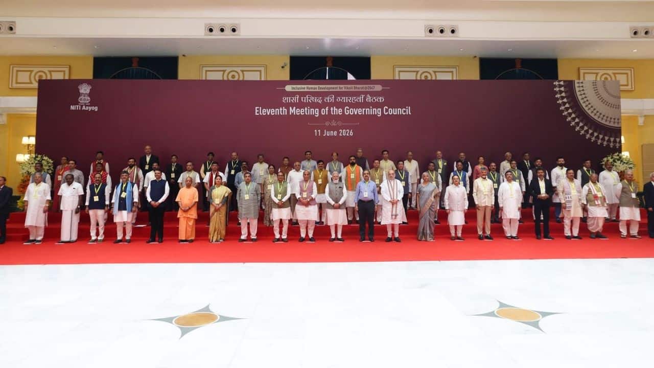 Niti Aayog meet: PM Modi urges states to strengthen resolve for self-reliance