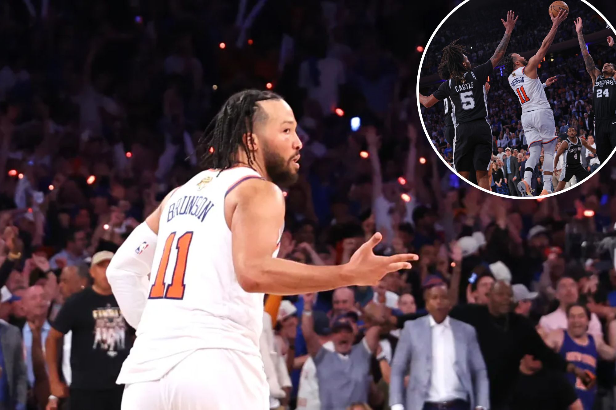 Jalen Brunson kept chipping away to set up Knicks’ improbable Game 4 win