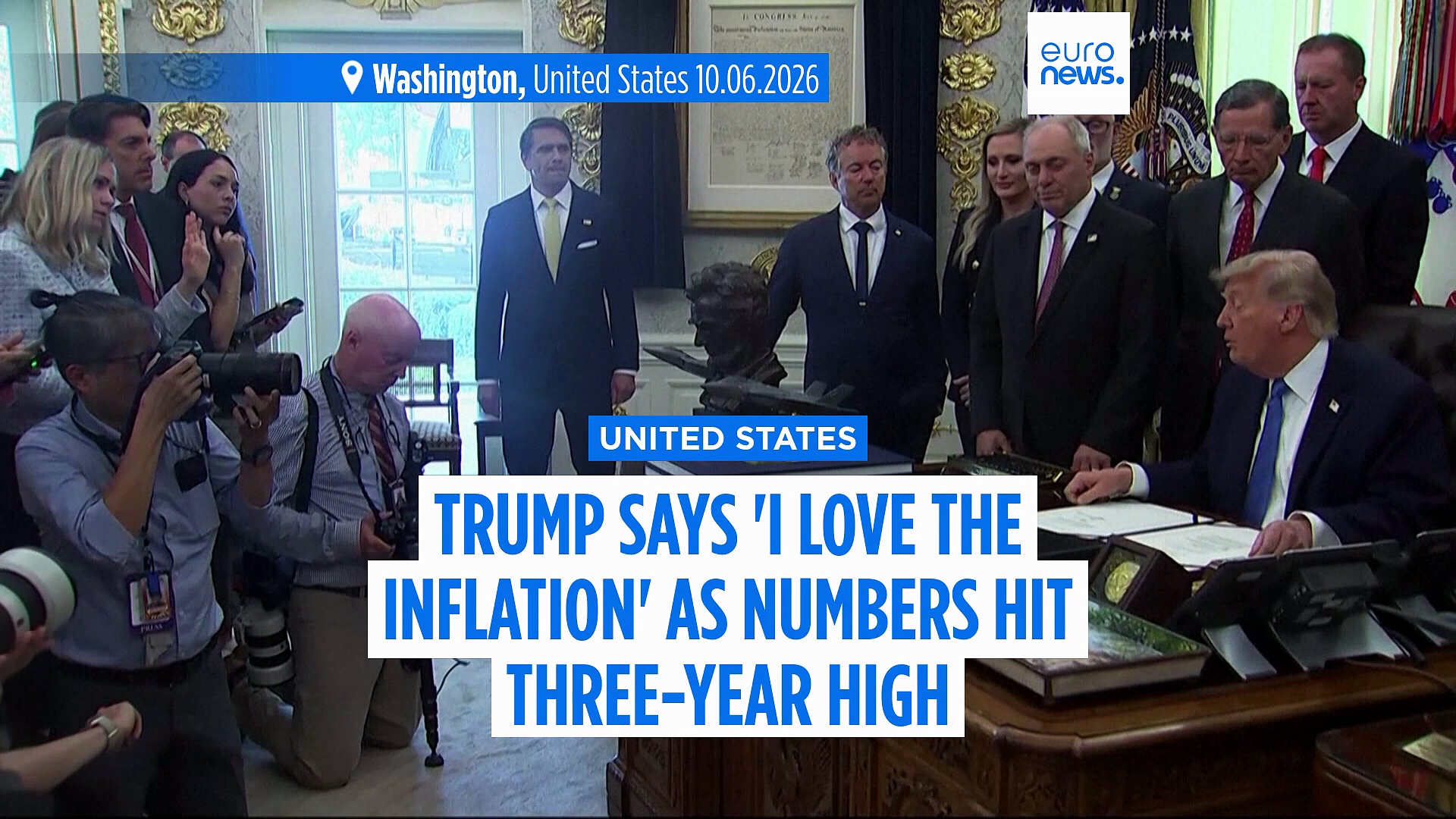 'I love the inflation,' Trump says as prices jump again
