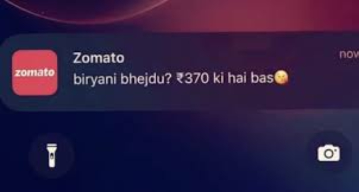 Rs 370 biryani row: Zomato denies sending viral notification