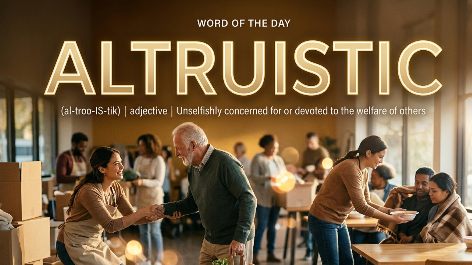 Altruistic - meaning, usage and examples
