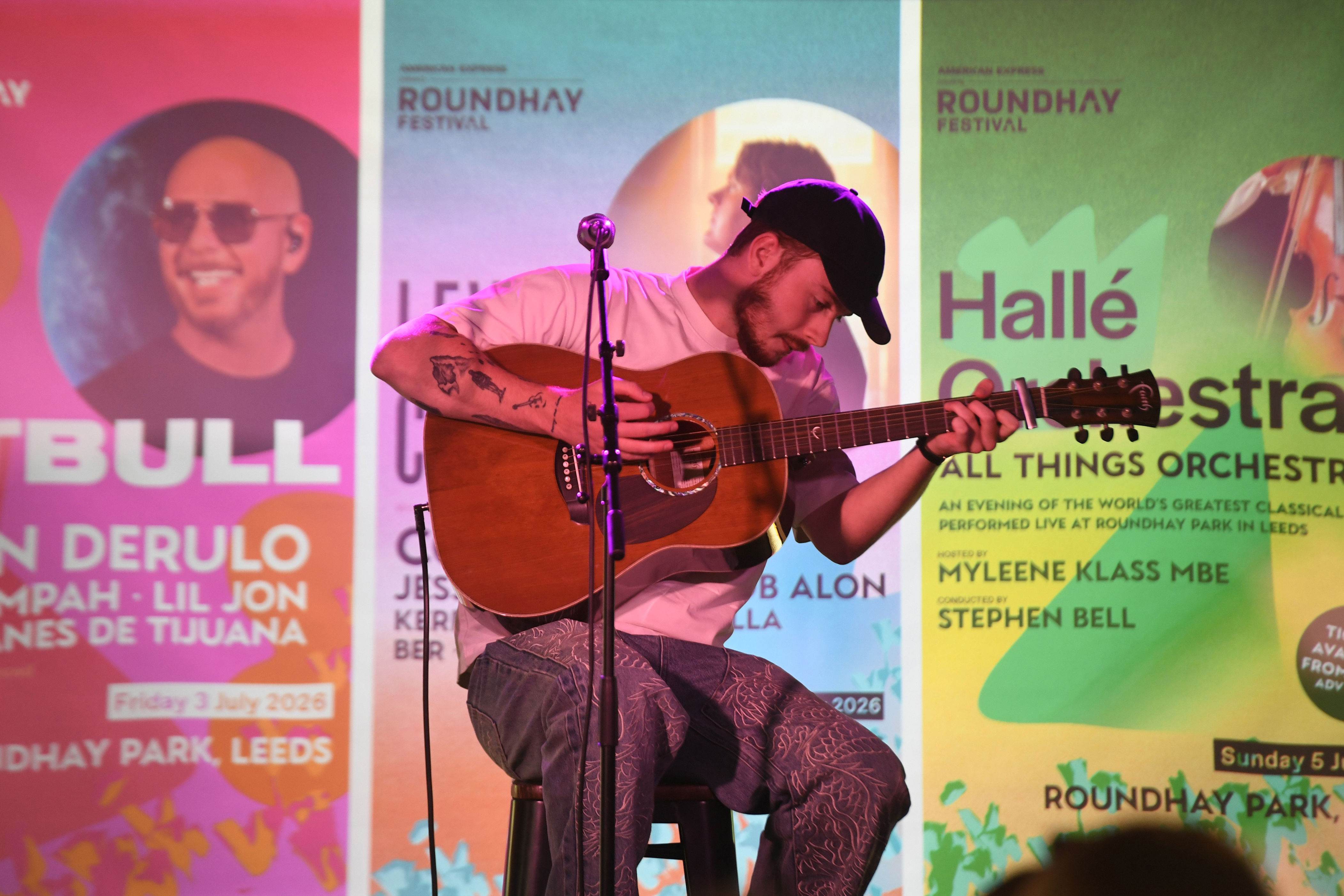 In pictures: Kerr Mercer hits the Headrow House before supporting Lewis ...