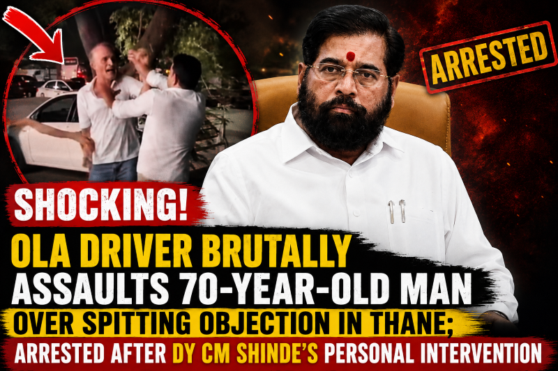 Viral video outrage! Ola driver brutally assaults 70-year-old man over ...