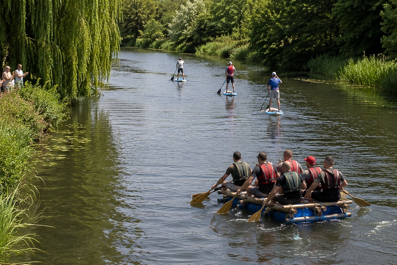 Paddleboarders and raft builders wanted for Olney Riverfest 2026