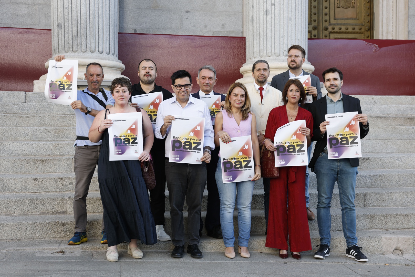 Diputados de Sumar y Podemos respaldan la manifestación del sábado a ...