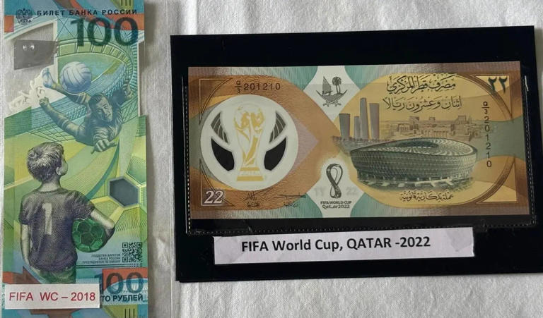 Kolkata notaphilist maps 2026 FIFA World Cup through currency