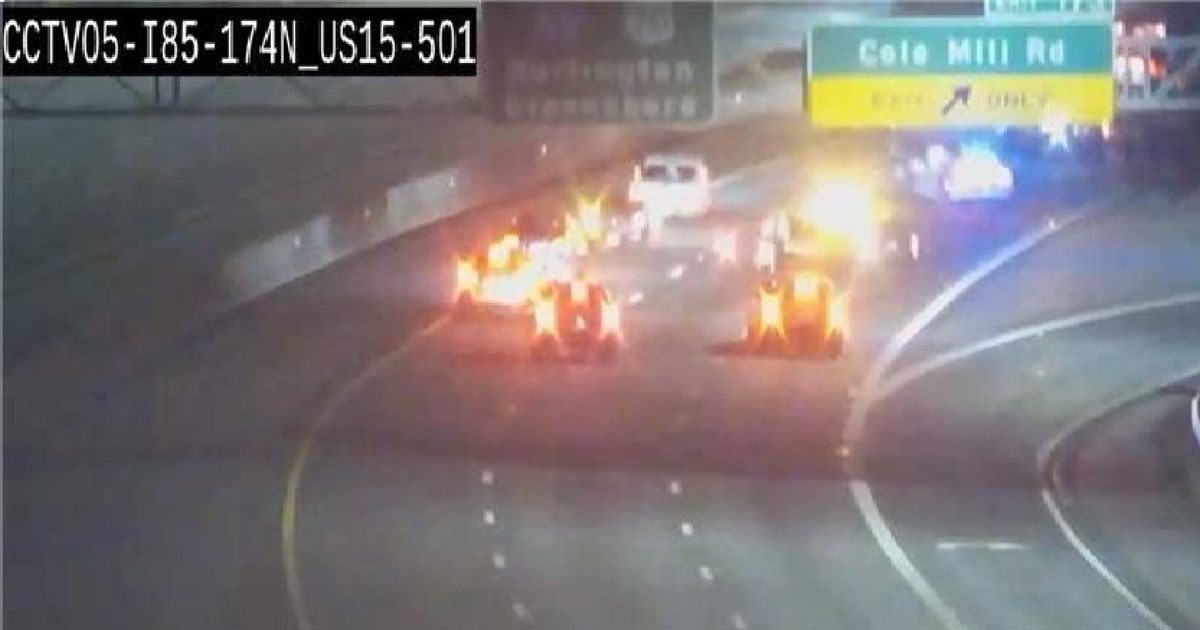 Woman seriously injured after being hit by truck on I-85 in Durham