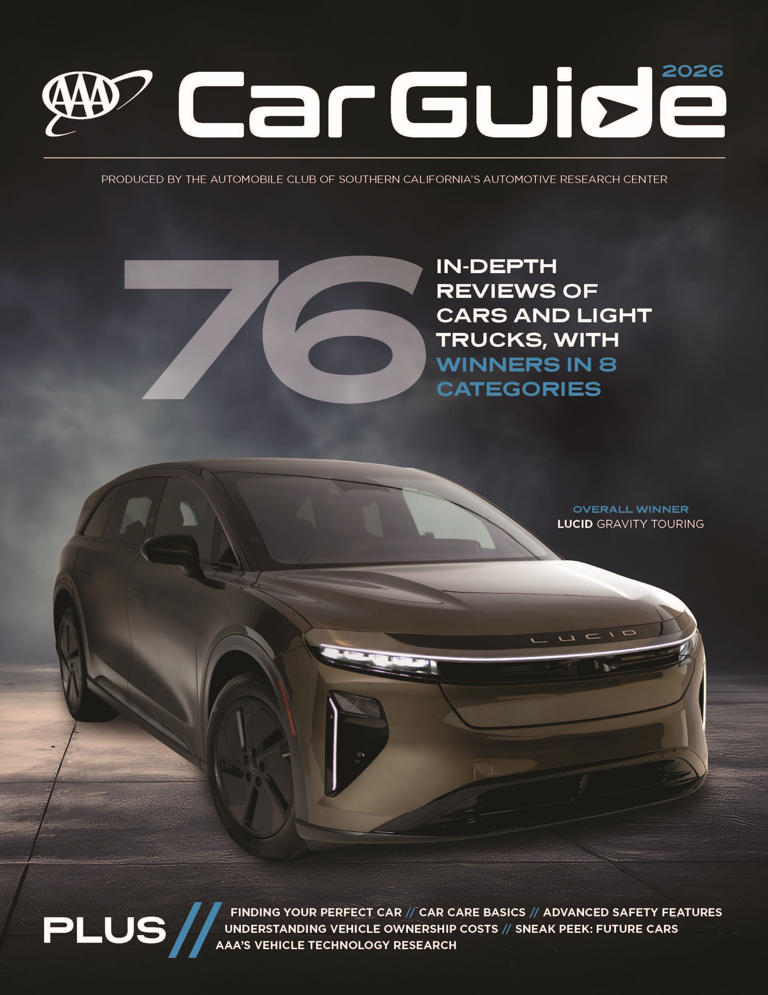 AAA names the best new cars, SUVs and trucks for 2026