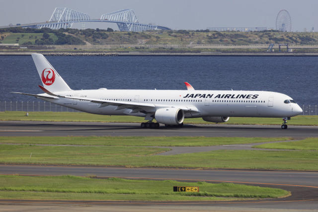 羽田空港 2025年8月23日撮影 JA10WJ エアバスA350-1041 日本航空