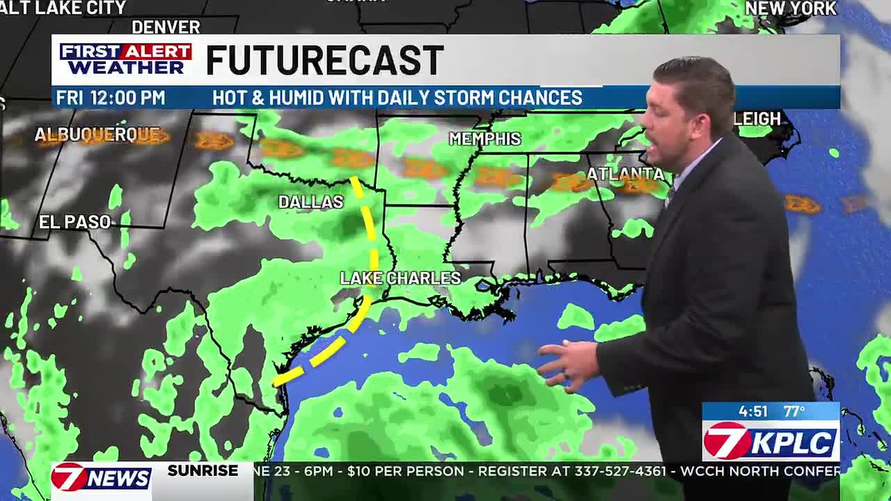First alert forecast: Limited rain chances with plenty of heat for now ...