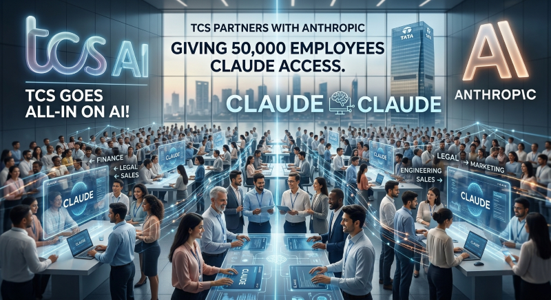 TCS goes all-in on AI! Partners with Anthropic, gives Claude access to ...