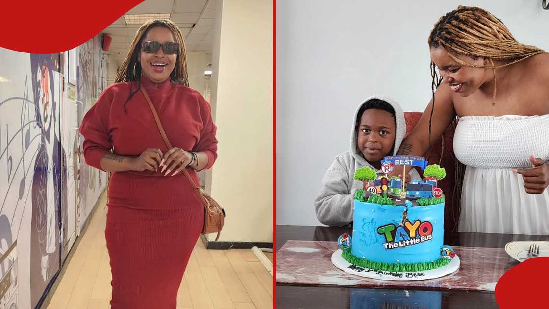 Mwende Macharia celebrates her son's birthday in style: 