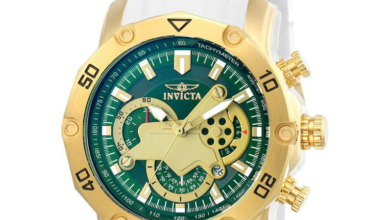 Invicta’s green and gold dive watch is 86% off