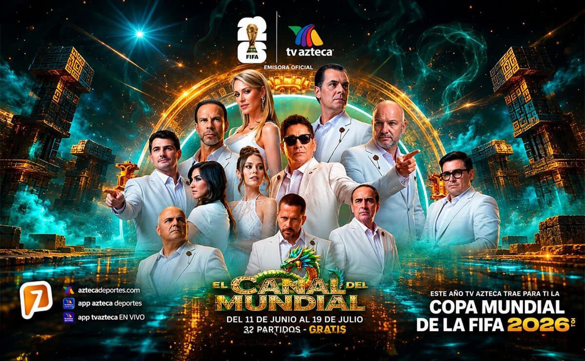 Mundial 2026: TV Azteca transmitirá 32 partidos gratis y en vivo
