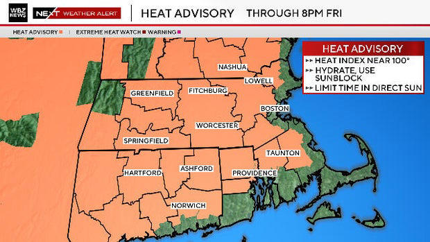 Boston area weather forecast has high heat, oppressive humidity and ...