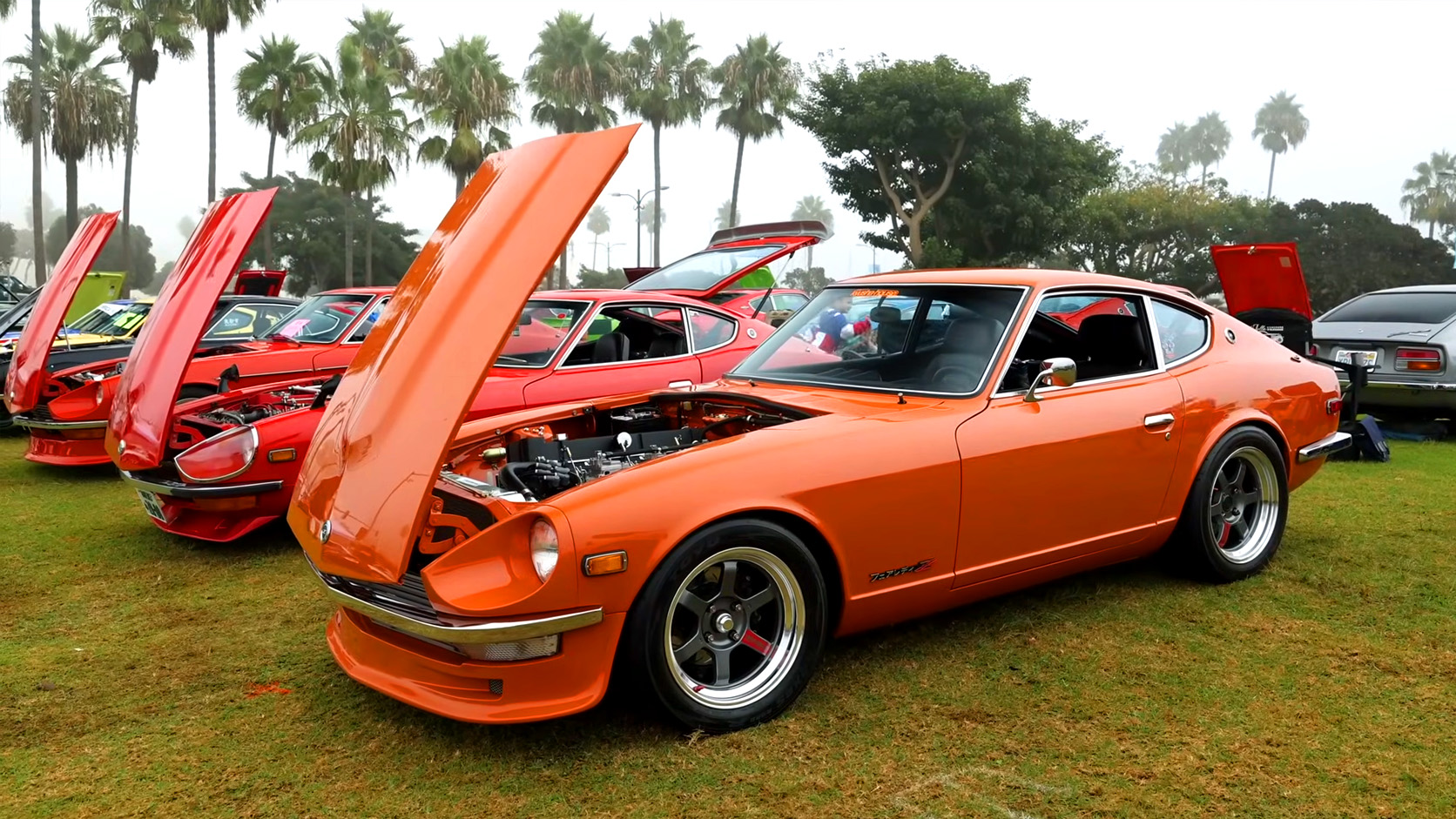 Classic Japanese cars take over this iconic JDM show