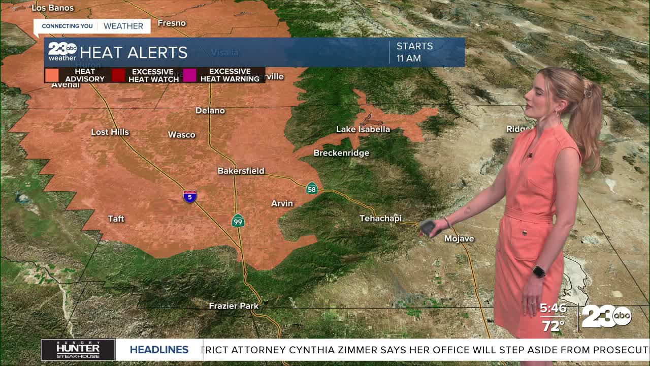 23ABC morning weather update June 11, 2026
