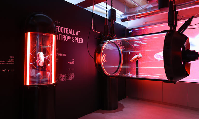 Puma opens nitro lab experience in Los Angeles ahead of World Cup