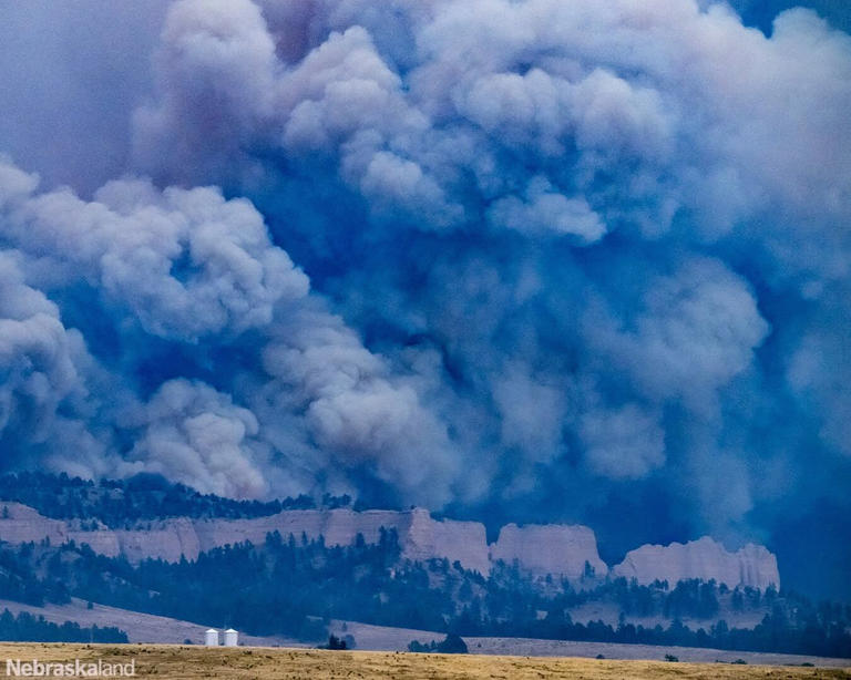 Nebraska Panhandle wildfire remains at 42% containment; evacuation ...
