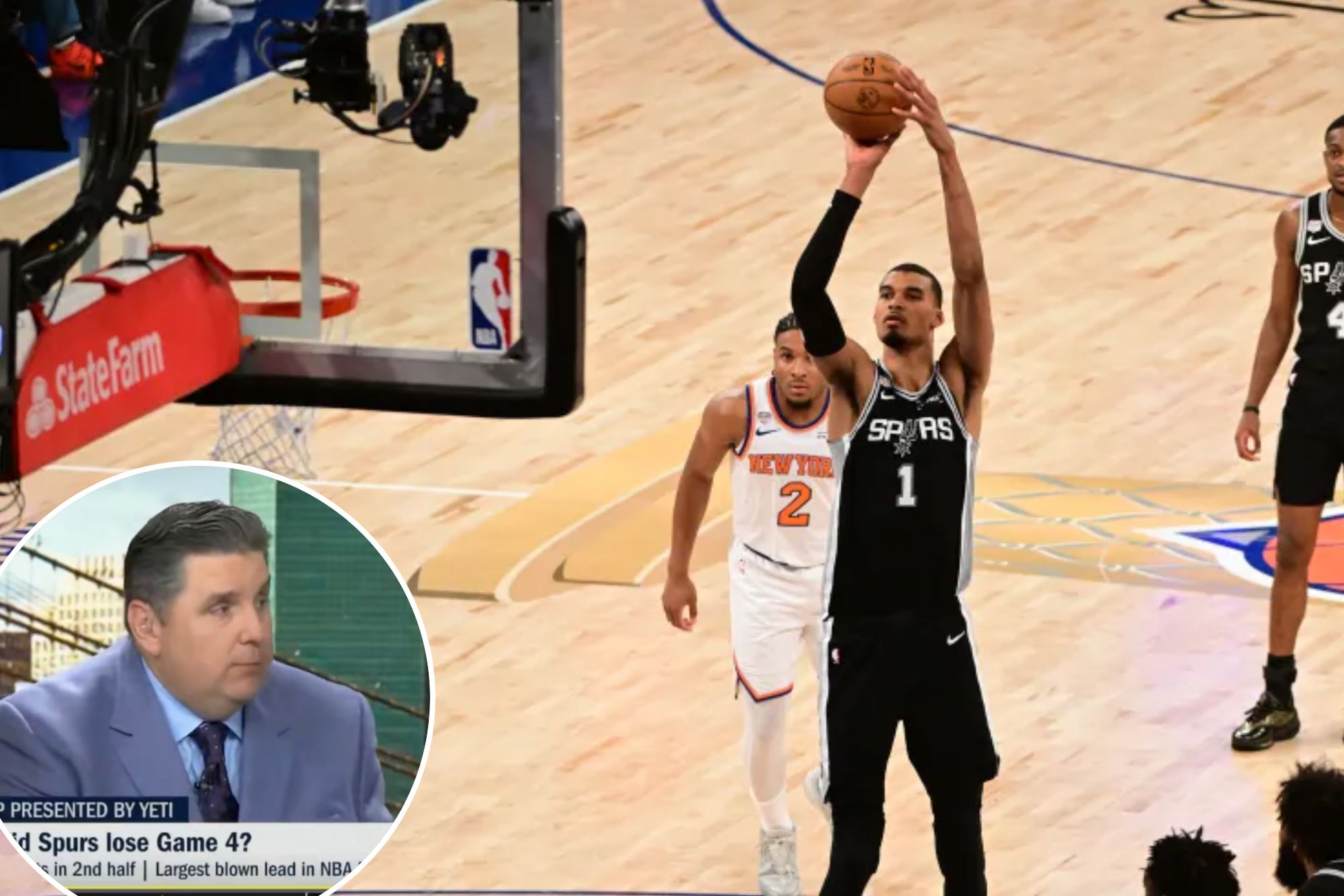 The Spurs set Victor Wembanyama up to fail in Game 4 disaster ...