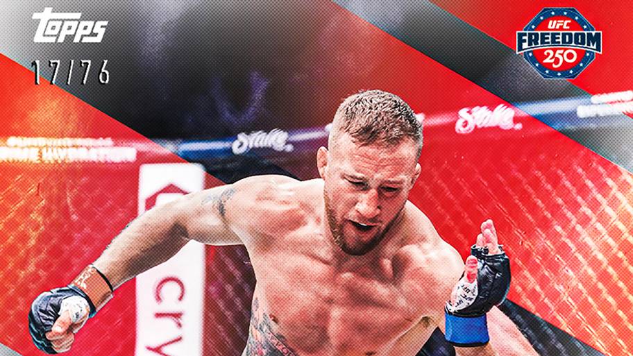 Topps created the most unique UFC card set ever for UFC Freedom 250