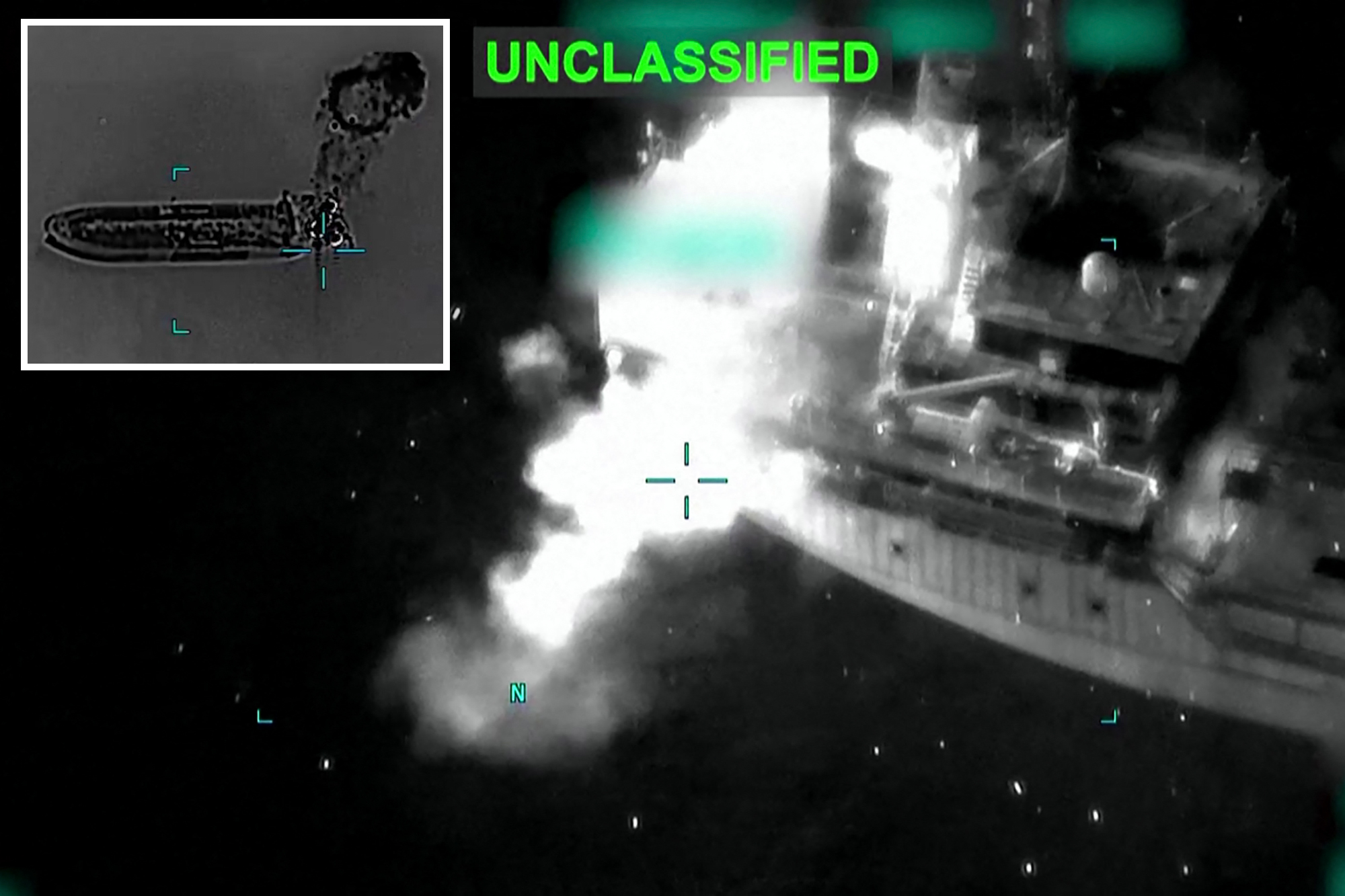 US disables third oil tanker trying to break through blockade on Iran ports